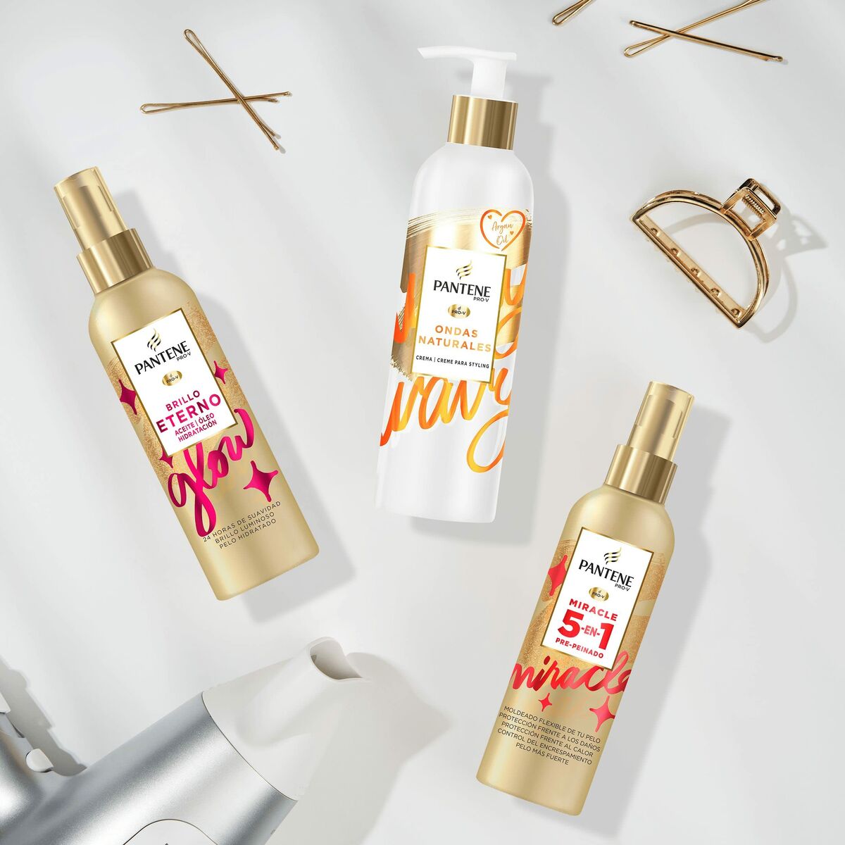Stylingový krém Pantene Ondas Naturales 235 ml